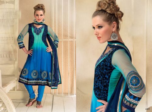 Semi Party Wear Salwar Kameez