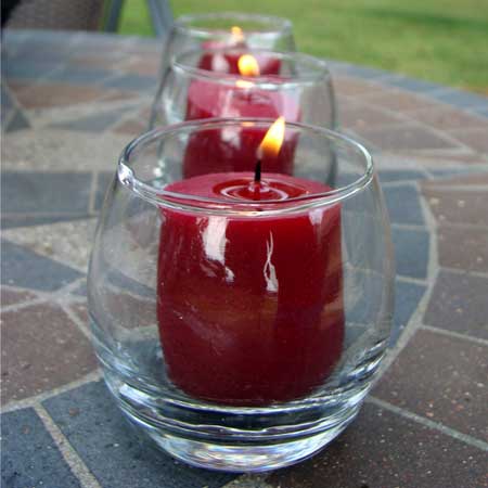 Cylinder Shaped Votive Candles