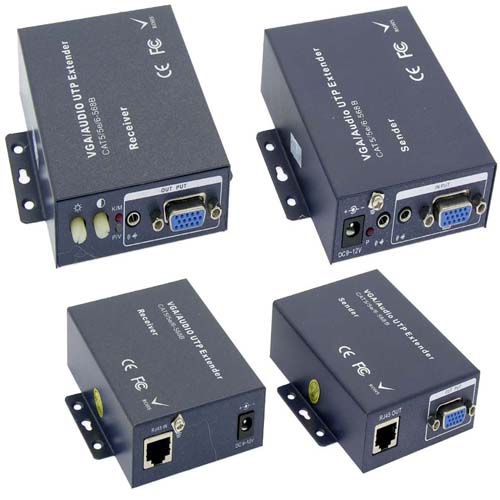 JV06/300 VGA UTP EXTENDER OVER CAT5E/6