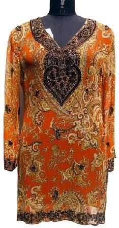 Chiffon Kurti Item Code :- PBE - 1003