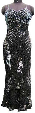 Ladies Evening Gowns Item Code :- 8553