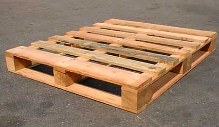 Four Way Wooden Pallet