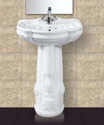 Glory Set Pedestal Wash Basin