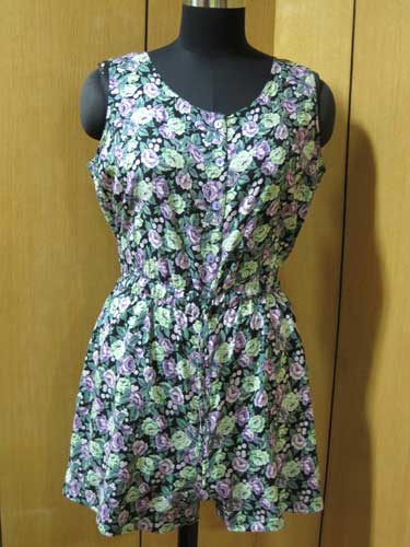Cotton Printed Ladies Romper, Fit Type : Regular