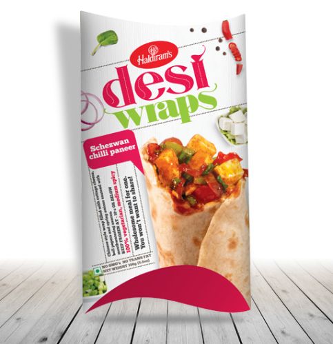 Desi Wraps Chilli Paneer