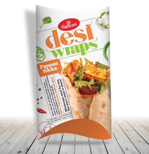 Desi Wraps Paneer Tikka