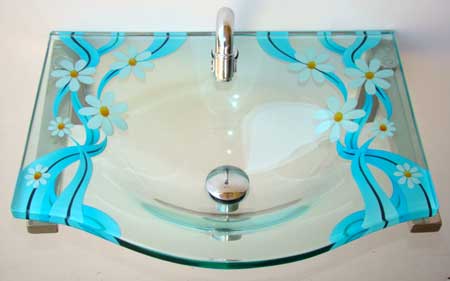 Glass Wash Basin