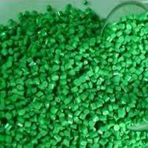 Green Plastic Granules