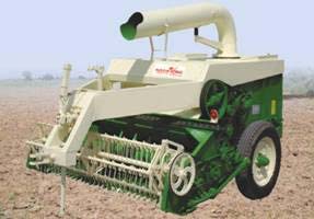 Diesel Semi Automatic Straw Reaper, For Agriculture Use, Color : Multicolor