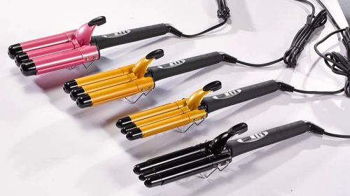 Triple Wave Hair Curling Iron, Brand Name : May Young