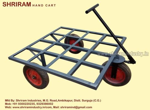 Rectangular Steel Farm Hand Cart, For Moving Goods, Load Capacity : 1-3tons, 3-5tons, 5-7tons