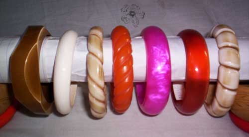 Resin bangles