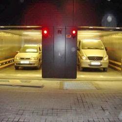 Rectangular Electric Semi Automatic Car Elevator, For Industrial, Certification : CE Certified