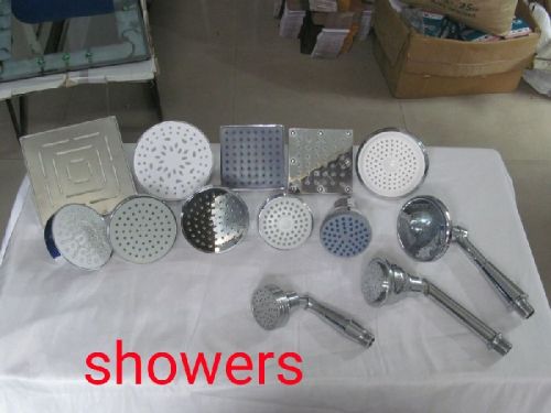 Polished Aluminu Bathroom Showers, Shape : Rectangular, Round