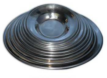 Stainless Steel Soup Plates