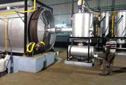 Tyre Pyrolysis Plant