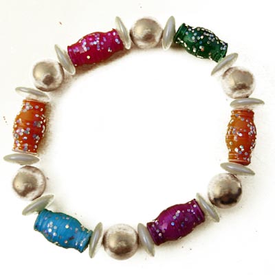 Glass Beaded Bracelet