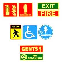 Photoluminescent Signs