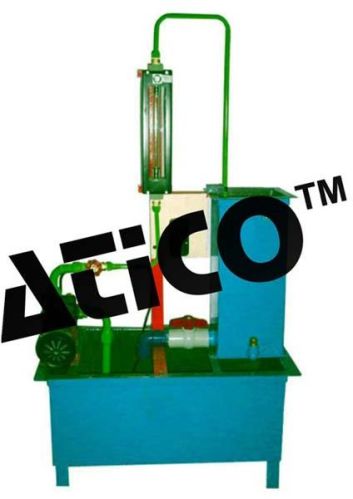 Closed Circuit Calibration Test Rig For Measuring Discharge Of Water Through Rota Meter