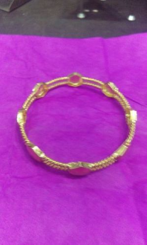 Gold bangles