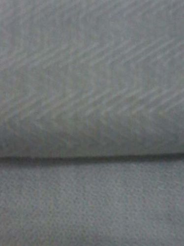 Textured Herringbone Viscose Fabric, Technics : Machine Made, Washed