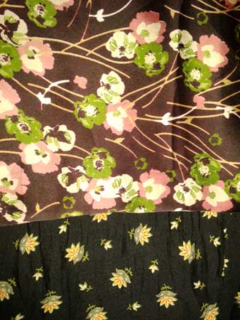 Printed Crepe Fabric