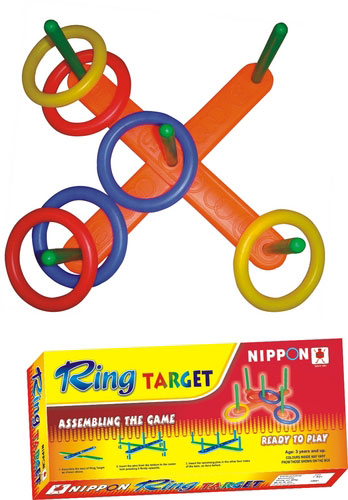Plastic Ring Target Game, Packaging Type : Box