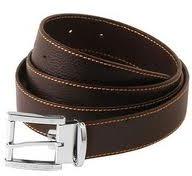 Leather Belt, Color : Black