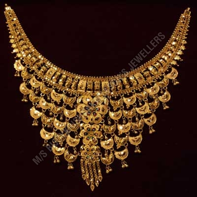 Gold Bridal Necklace (gbn 003)