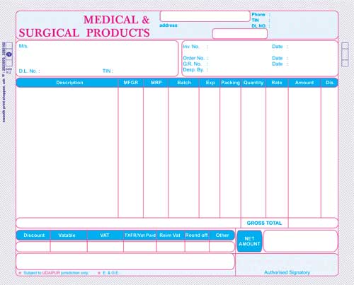 Pre Printed Computer Stationery 03