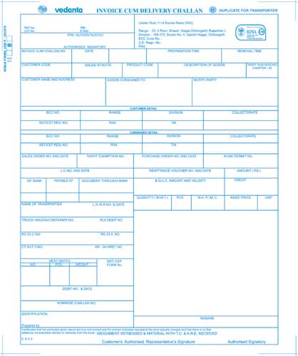 Pre Printed Computer Stationery 04