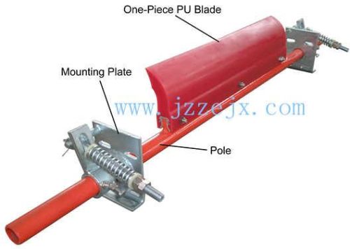 Primary Polyurethane Conveyor Belt Cleaner, Brand Name : Zhuoer