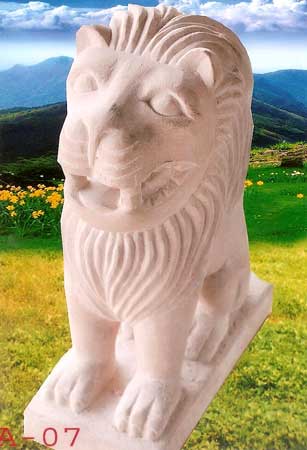 Lion Stone Statue