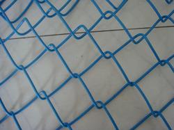 Iron Iron PVC Coated Chain Link Fence