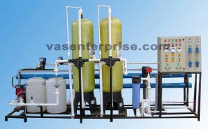 Industrial reverse osmosis plant
