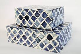 Bone Inlay Boxes