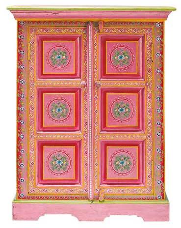 Painted Wooden Almirah