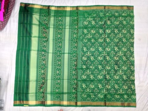 Green Nari Kung Patola Saree