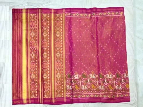 Rajkot Patola Pink Saree