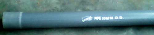 Grey PVC Pipes