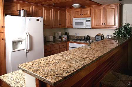 Solid Plain Granite Kitchen Countertop, Size : 12x16ft
