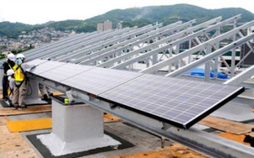 Solar Power Plant Structure