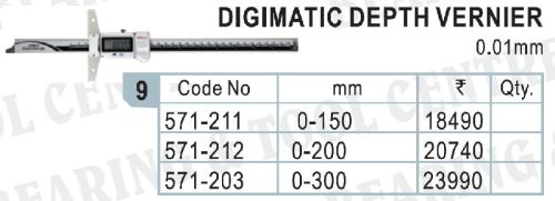 Mitutoyo Digimatic Depth Vernier