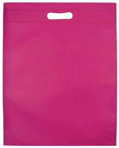Nonwoven shopping bags 30x25cm, Packaging Type : Pink (Customized)