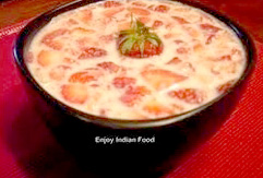 Strawberry Basundi Ice Cream