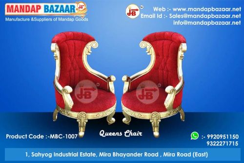 Mandap Bazaar Queen Wedding Chair
