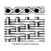 Twill Dutch Weave Wire Cloth Manufacturer In India