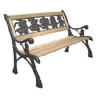 George VC Cast Iron Garden Bench