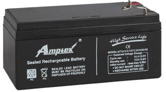 AT12-3.3 (12V3.3AH) Security Equipment Battery, For Sound System, Sound Amplifiers, Electronic Weighing Scales