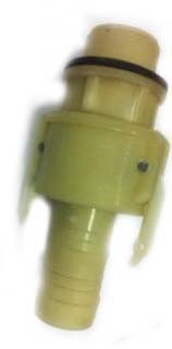 Stainless Steel Polypropylene Camlock Couplings, Color : Glod